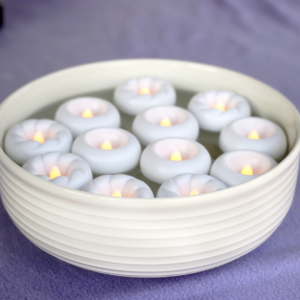bougie led flottante